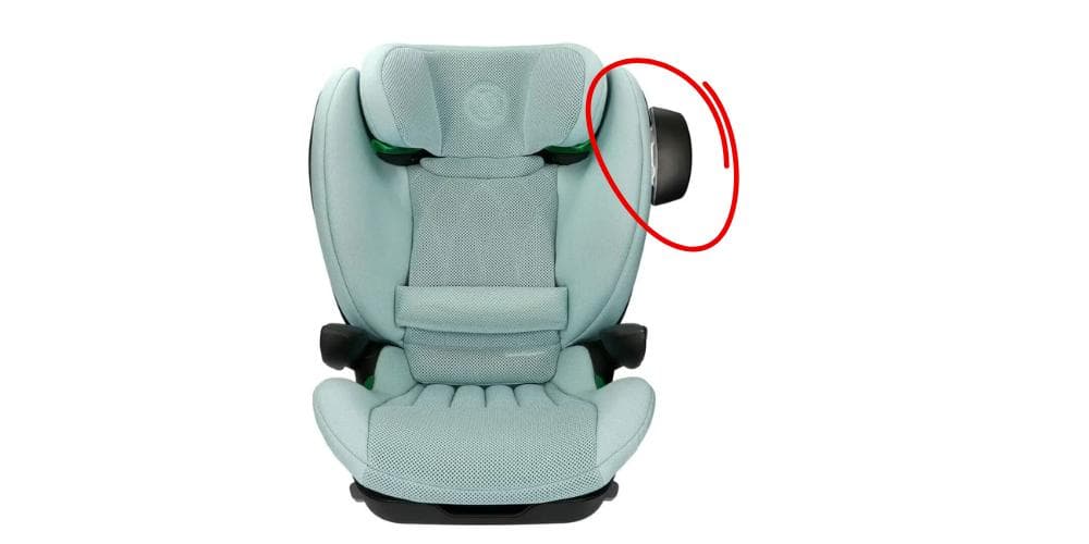 Doplnková bočná ochrana na autosedačke Avionaut MaxSpace AirFlow.