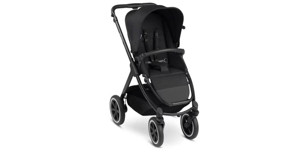 Kočík na dedinu ABC Design Samba má nenafukovacie plnené kolesá s priemerom 27,5 cm.