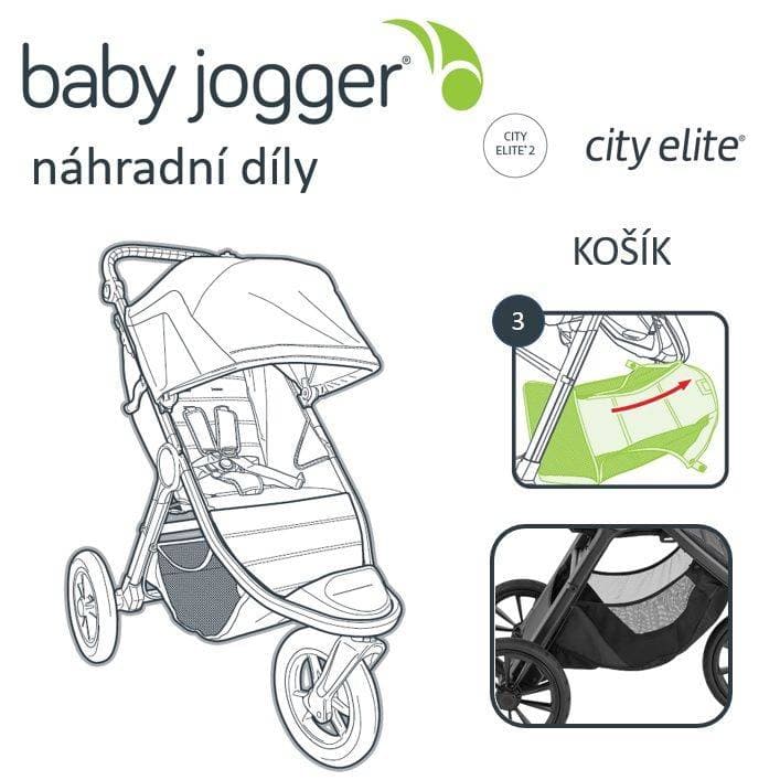 Baby Jogger Nákupný košík City Elite 2