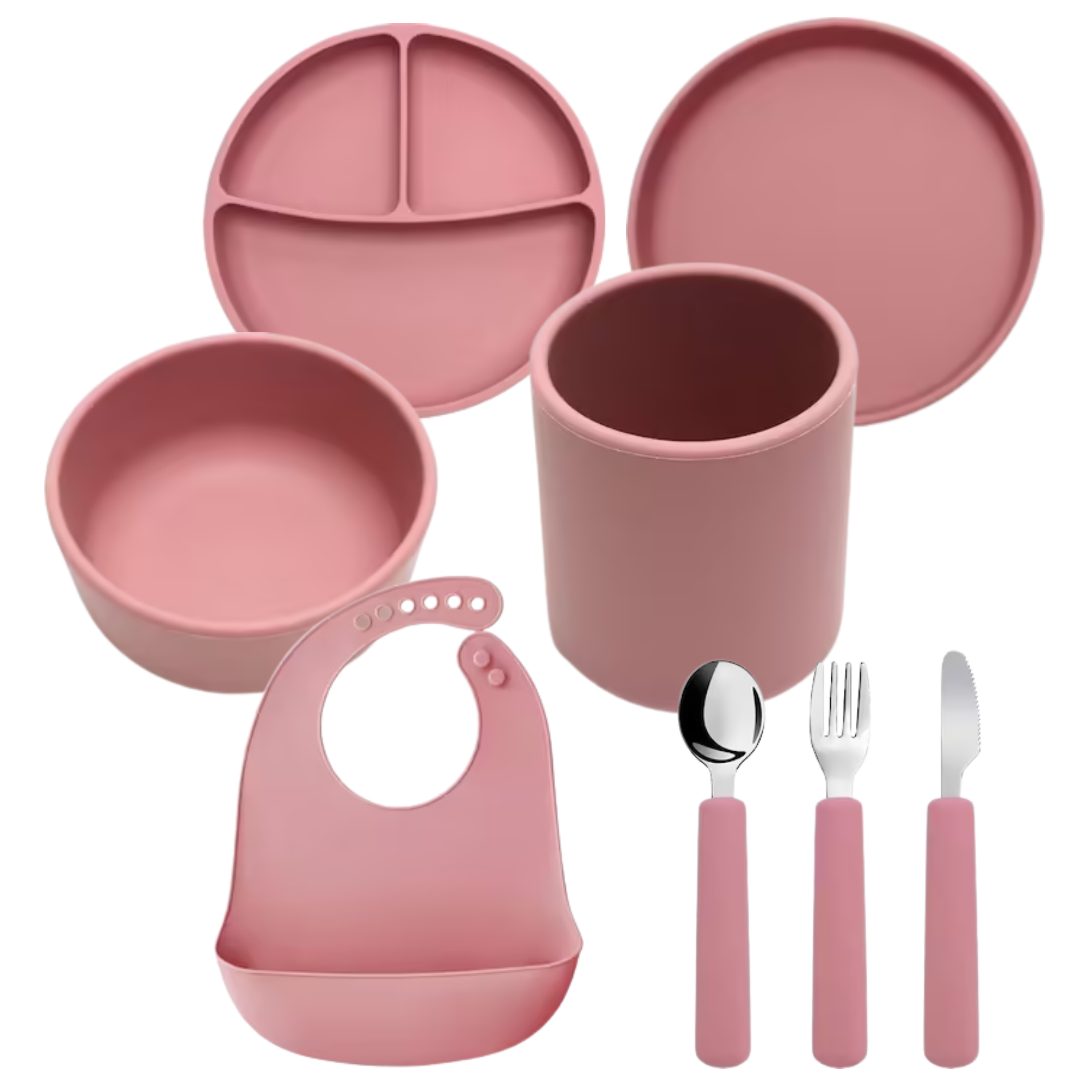 Smile Classic Jedálenský silikónový set - 8 dielny